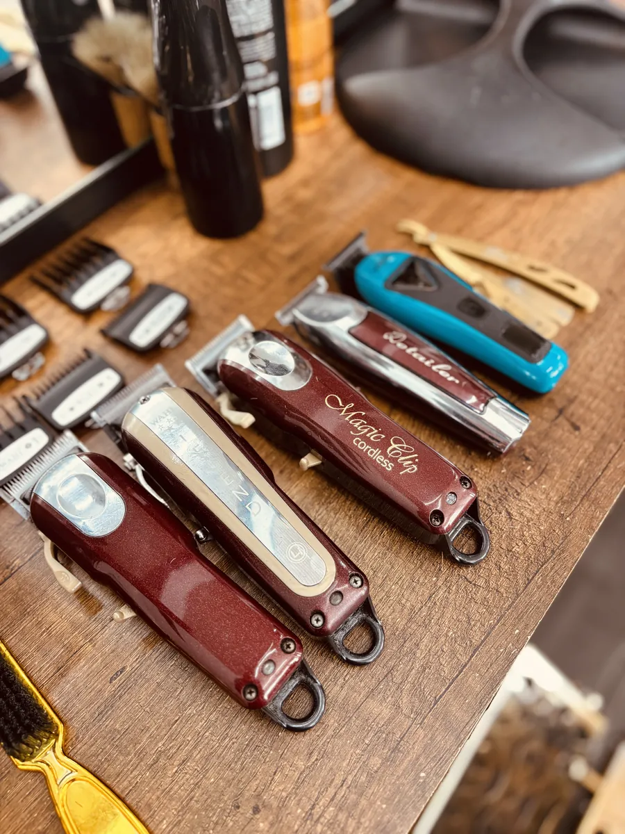 Professionelle Barber-Werkzeuge